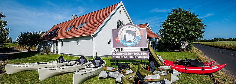 Denmark fishing lodge seatrout fyn